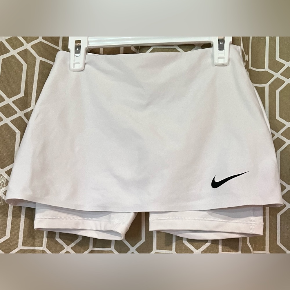 Nike Girls Power Skort White Size Girls Small!